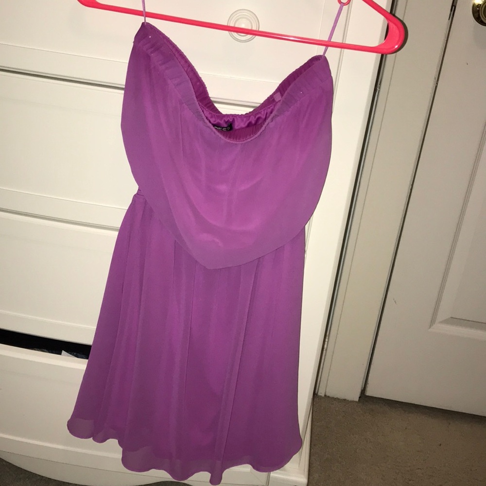 Strapless dress